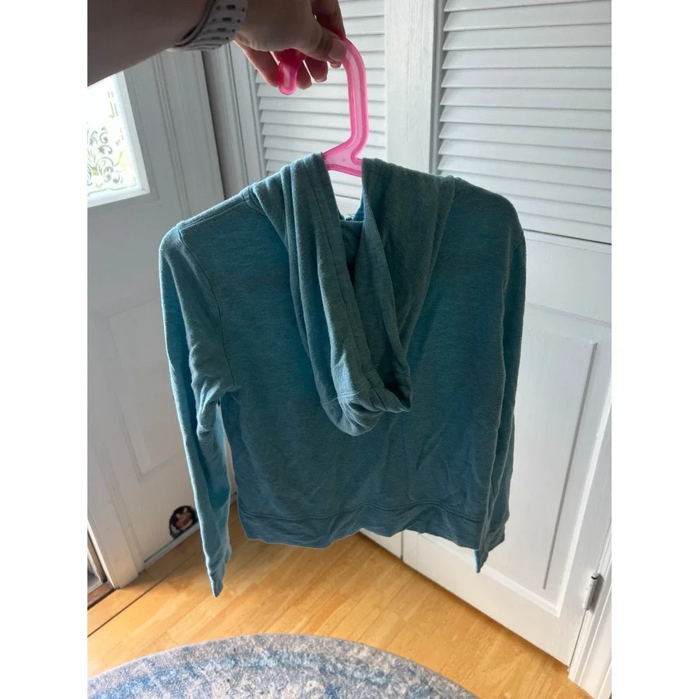 Vineyard vines blue girls cotton‎ zip-up size 7-8